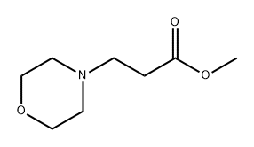4-吗啉丙酸甲酯, 33611-43-7, 结构式