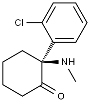 エスケタミン 化学構造式