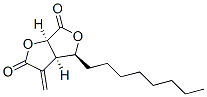 (1R,4S,5R)-6-methylidene-4-octyl-3,8-dioxabicyclo[3.3.0]octane-2,7-dione Structure