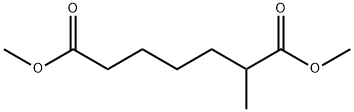 2-メチルピメリン酸ジメチル 化学構造式