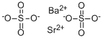 barium strontium disulphate Struktur