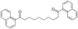 1,10-ジ(1-ナフチル)-1,10-デカンジオン 化学構造式