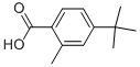 4-tert-butyl-2-methylbenzoic acid Struktur