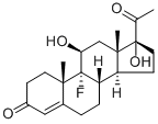 氟孕酮, 337-03-1, 结构式