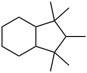 octahydro-1,1,2,3,3-pentamethyl-1H-indene Structure