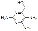 4-Pyrimidinemethanol,  2,5,6-triamino- Structure