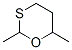 2,6-Dimethyl-1,3-oxathiane Structure