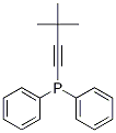 (3,3-diMethyl-1-butynyl)diphenylphosphine, 33730-51-7, 结构式