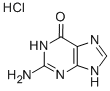 guanine hydrochloride Struktur