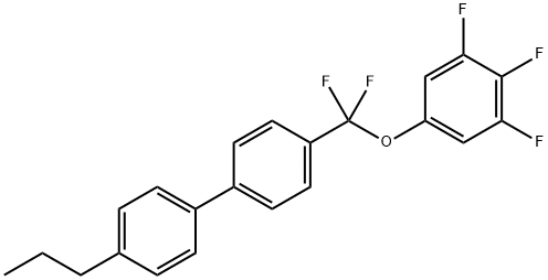 3,5-DIFLUORO-4-[DIFLUORO(3,4,5-TRIFLUOROPHENOXY) METHYL]-4'-PROPYL-1,1'-BIPHENYL.|3,5-二氟-4-[(3,4,5-三氟苯基)二氟甲氧基]-4'-丙基联苯