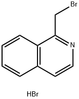 1-(溴甲基)异喹啉 氢溴酸 结构式