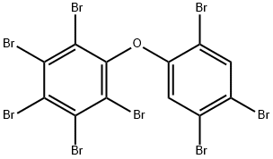 (ペンタブロモフェニル)(2,4,5-トリブロモフェニル)エーテル 化学構造式