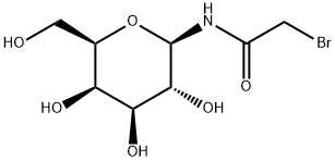 1-BROMOACETAMIDO-1-DEOXY-B-D-GALACTOPYRA NOSE CRYST Structure
