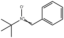 N-叔丁基-#-苯基硝酮, 3376-24-7, 结构式