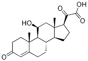 Corticosterone 21-Carboxylic Acid Struktur