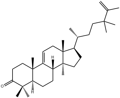 24,24-Dimethyllanosta-9(11),25-dien-3-one Structure
