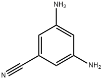 3,5-二氨基苯甲腈 结构式
