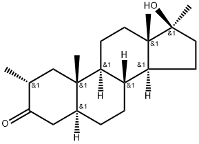 Methasterone Structure