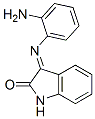 3-[(2-アミノフェニル)イミノ]-1H-インドール-2(3H)-オン 化学構造式