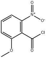 2-Methoxy-6-nitrobenzoyl chloride Structure