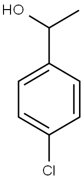 4-クロロ-α-メチルベンジルアルコール 化学構造式
