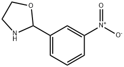2-(3-nitrophenyl)oxazolidine Structure