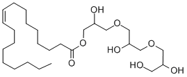 oleic acid, monoester with triglycerol Struktur
