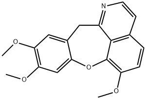 6,9,10-Trimethoxy-12H-benz(6,7)oxepino(2,3,4-i,j)isoquinoline Structure