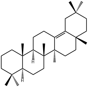 Olean-13(18)-ene 结构式
