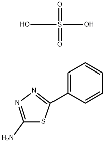 2-AMINO-5-PHENYL-1,3,4-THIADIAZOLE SULFA TE, 97% Structure