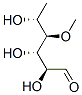 4-O-Methyl-6-deoxy-D-altrose Struktur