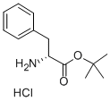 H-D-PHE-OTBU HCL Struktur