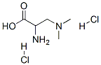 4-AZA-DL-LEUCINE DIHYDROCHLORIDE Structure