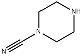 1-cyanopiperazine Struktur