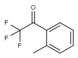 2'-甲基-2,2,2-三氟苯乙酮 结构式