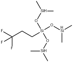 3-(DIMETHYLSILOXY)-1,1,5,5-TETRAMETHYL-3-(3,3,3-TRIFLUOROPROPYL) TRISILOXANE Struktur