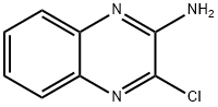 2-アミノ-3-クロロキノキサリン 化学構造式
