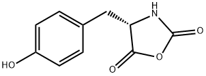 N-カルボニル-L-チロシン無水物 化学構造式