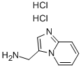 (H-咪唑[1,2-A]吡啶-3-基)甲胺盐酸盐, 34164-92-6, 结构式