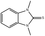 1,3-dimethylbenzimidazoline-2-thione 结构式