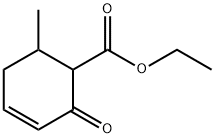 6-甲基-2-环己酮-3-烯-1-甲酸乙酯(异构体的混合物) 结构式