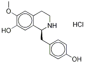(-)-Coclaurine Hydrochloride Struktur