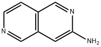 3-Amino-2,6-naphthyridine 结构式