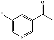 1-(5-氟-3-吡啶基)-乙酮 结构式