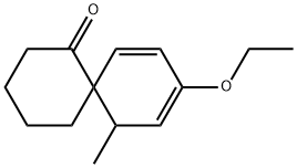 Spiro[5.5]undeca-7,9-dien-1-one, 9-ethoxy-11-methyl- (9CI) Structure