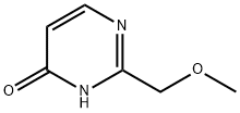 4(1H)-Pyrimidinone, 2-(methoxymethyl)- (9CI) Struktur