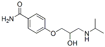 4-[2-Hydroxy-3-[(1-methylethyl)amino]propoxy]benzamide Structure