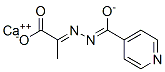Calcium 2-[[hydroxy(4-pyridyl)methylene]hydrazono]propionate 结构式