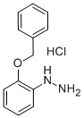 (2-BENZYLOXY-PHENYL)-HYDRAZINE HYDROCHLORIDE Structure