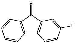 2-FLUORO-9-FLUORENONE Structure